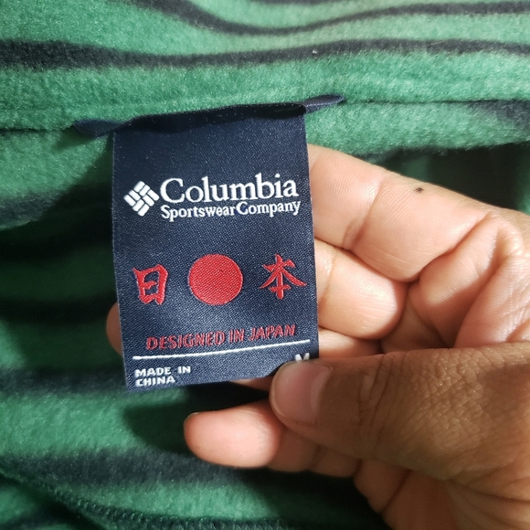 Columbia fleece men zip up sweater size M - Picture 8 of 8